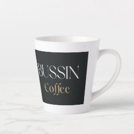 Taza De Café Latte Bussin Coffee, Trendy Funny Coffee Lover Gift 