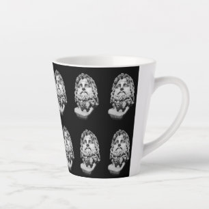 Taza De Café Latte Busto grecorromano