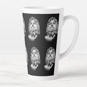 Taza De Café Latte Busto grecorromano