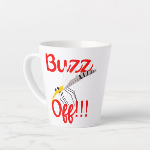 Taza De Café Latte Buzz Off Latte Mug