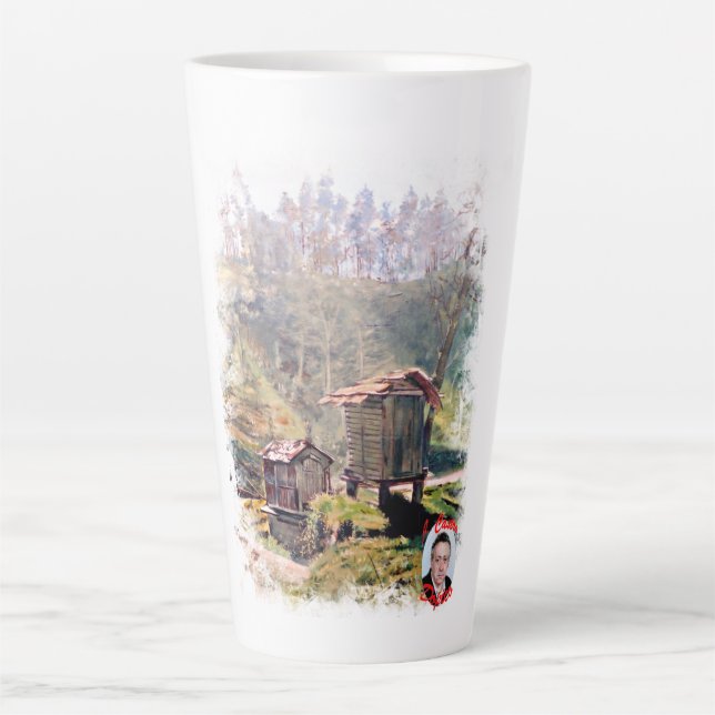 Taza De Café Latte Cabazos (Anverso)