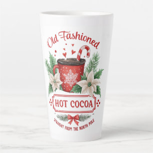 Taza De Café Latte Cacao Caliente a la Antigua – Nostalgia del Polo N