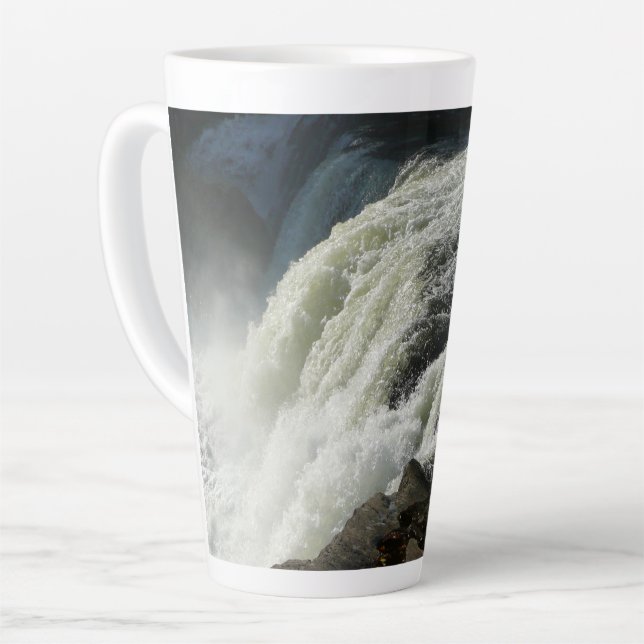 Taza De Café Latte Cae Ohiopyle en Pensilvania (Ángulo izquierdo)