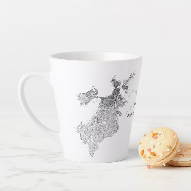 Taza De Café Latte Café a medida (In situ)