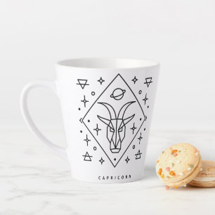 Taza De Café Latte Café capricornio