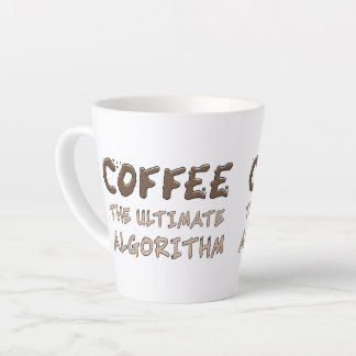 Taza De Café Latte Café El Algoritmo Definitivo Divertido Programador