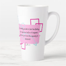 Café inspirador y té Mug
