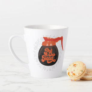 Taza De Café Latte (Café) Latte Mug de la cabeza de la olla