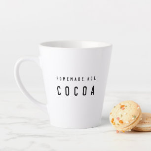 Taza De Café Latte Café Moda Cacao caliente casero Bomba de chocolat