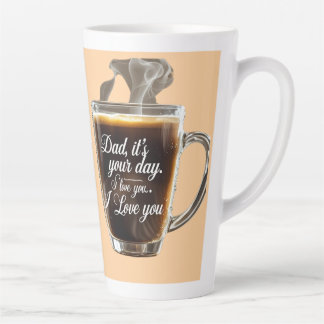 Taza De Café Latte Café mug para papá