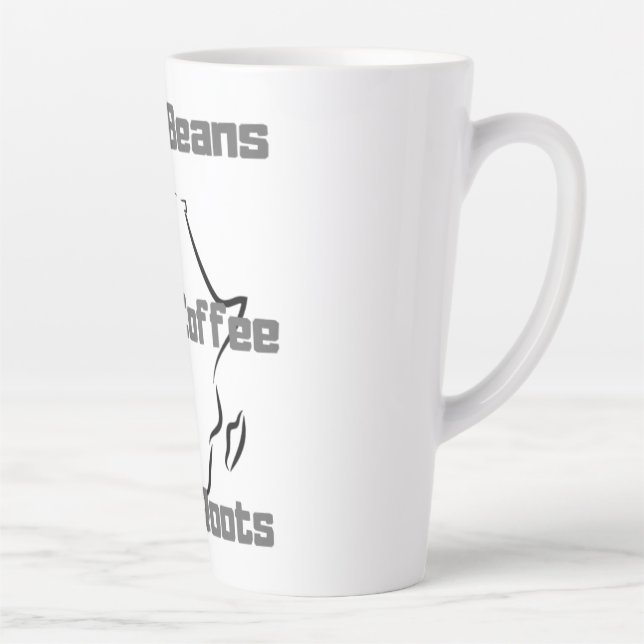 Taza De Café Latte Café negro (Derecha)