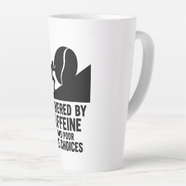 Taza De Café Latte Café Sisyphus Grind Grind Cita sarcástica Mug