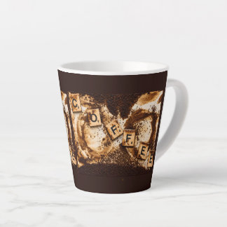 Taza De Café Latte Café sobre Café