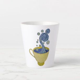 Taza De Café Latte Café Starry, Noche Starry - Vincent Van Gogh