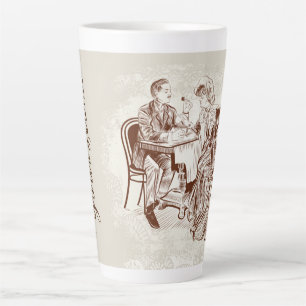 Taza De Café Latte café y amor