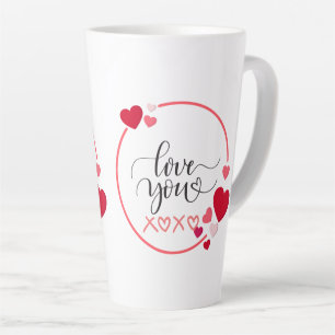 Taza De Café Latte Café y amor mezcla perfecta