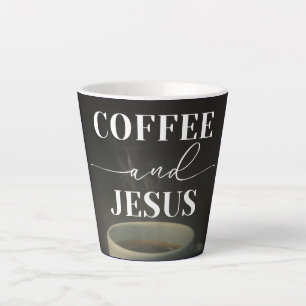 Taza De Café Latte Café y Jesús