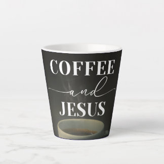 Taza De Café Latte Café y Jesús