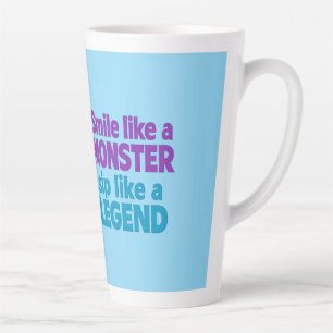 Taza De Café Latte Caffeine Monster
