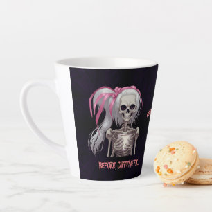 Taza De Café Latte Caffeine Queen Latte Mug