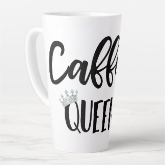TAZA DE CAFÉ LATTE CAFFEINE QUEEN MUG
