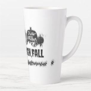 Taza De Café Latte caída de amor