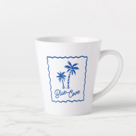Taza De Café Latte Cala Azul