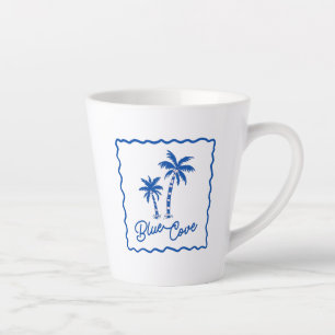 Taza De Café Latte Cala Azul