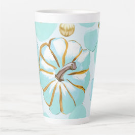 Taza De Café Latte Calabaza