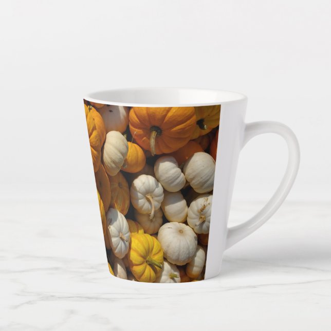 Taza De Café Latte Calabazas (Derecha)