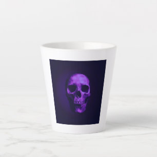 Taza De Café Latte Calavera