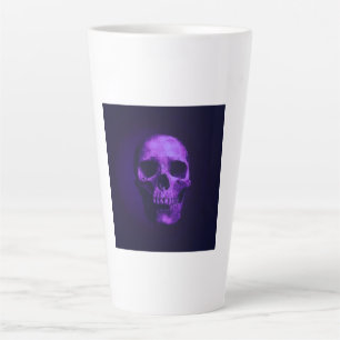 Taza De Café Latte Calavera