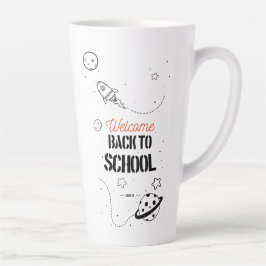 Taza De Café Latte Calcomanía de pared