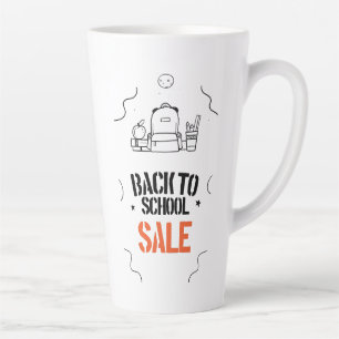Taza De Café Latte Calcomanía para pared