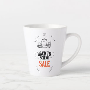 Taza De Café Latte Calcomanía para pared