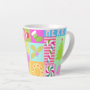 Taza De Café Latte Calendario de navidades anticipados