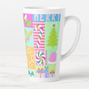 Taza De Café Latte Calendario de navidades anticipados