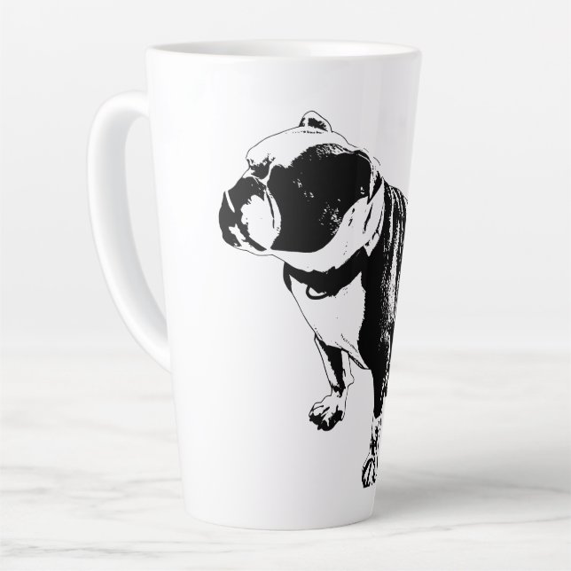 Taza De Café Latte Calidez mientras se espera (Ángulo izquierdo)