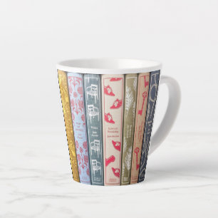 Taza De Café Latte Caligrama Jane Austen