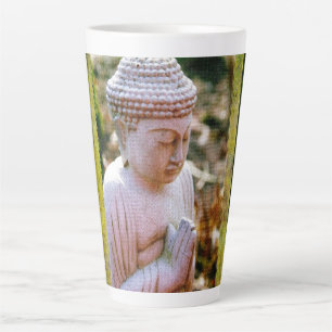 Taza De Café Latte Calmando Orando Buda Café Mug