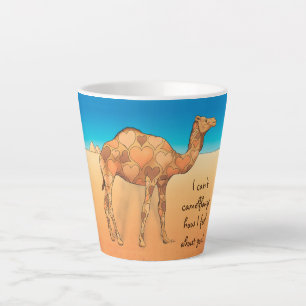Taza De Café Latte Camelflouge