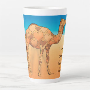 Taza De Café Latte Camelflouge