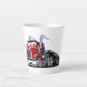 Taza De Café Latte camión personalizado