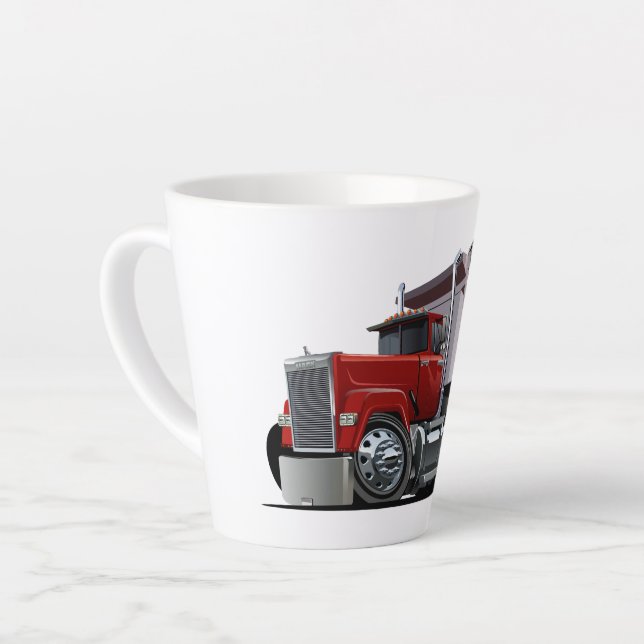Taza De Café Latte camión personalizado (Ángulo izquierdo)