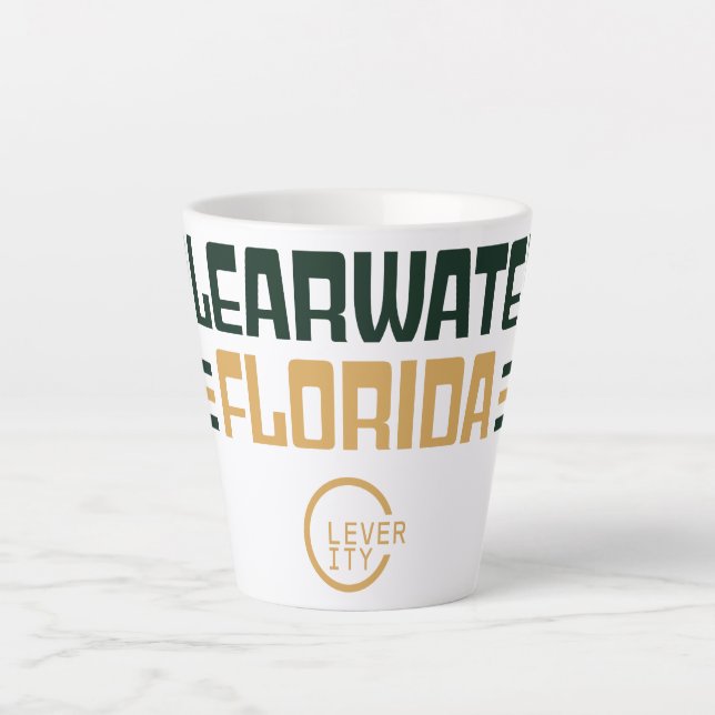 Taza De Café Latte Camiseta (Anverso)