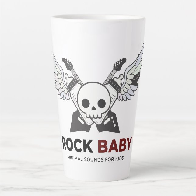Taza De Café Latte Camiseta (Anverso)