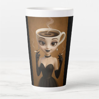 Taza De Café Latte Camiseta Ballerina Capuccino de Halloween 2025
