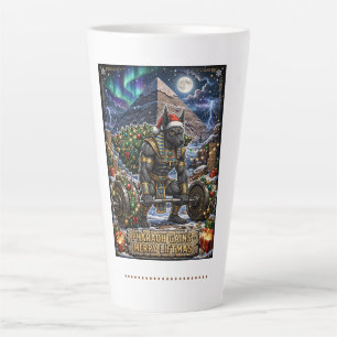 Taza De Café Latte Camiseta de Entrenamiento Feliz Levantamiento