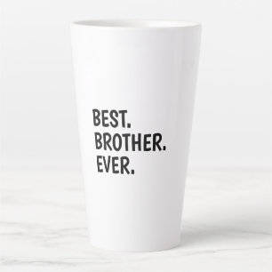 Taza De Café Latte Camiseta Mejor Hermano del Mundo, Hermanos