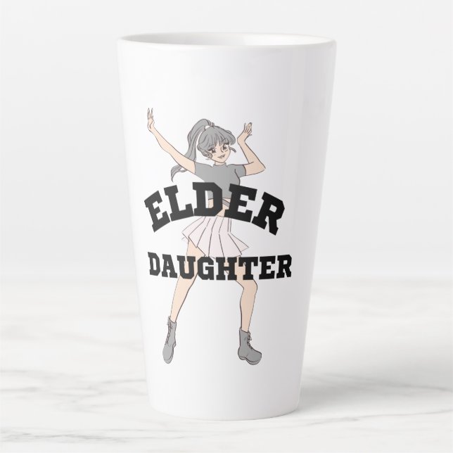 Taza De Café Latte camisetas (Anverso)